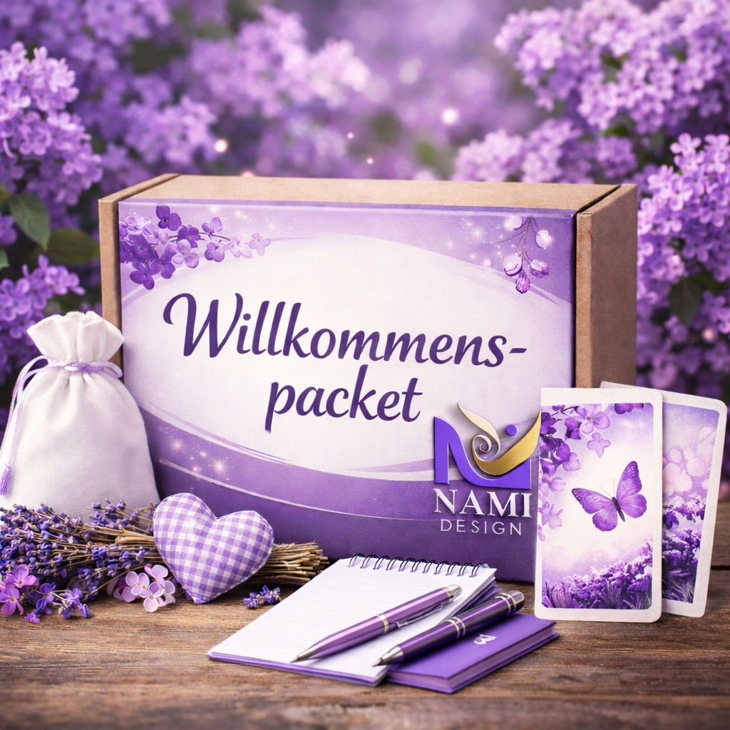 Willkommenspacket mit individuellen Challenge