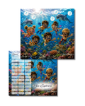 Zweier Klappkarte Sea Explorers