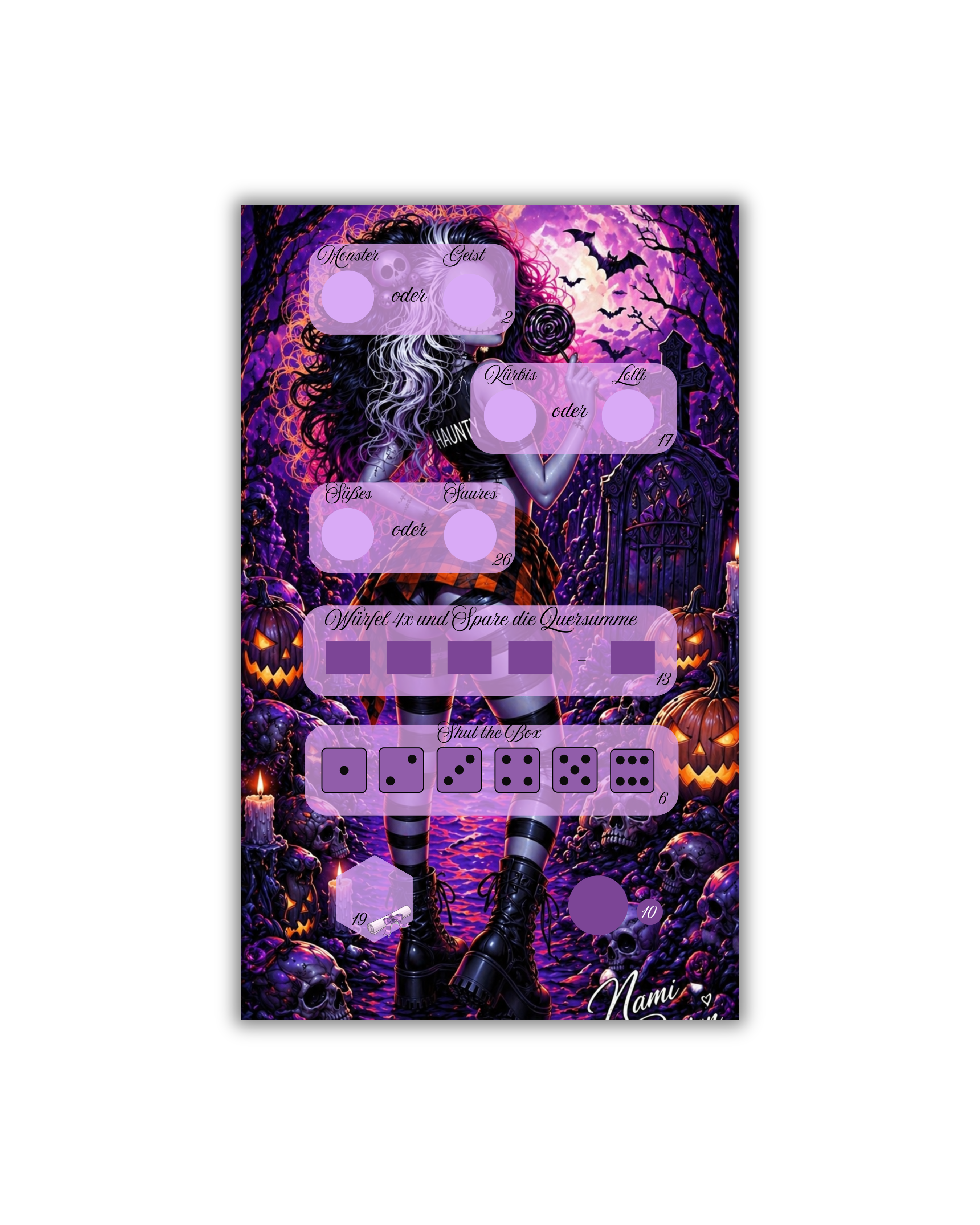 Einheftchallenge 26 Wochen bis Halloween