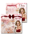 Zweier Klappkarte "Clara"