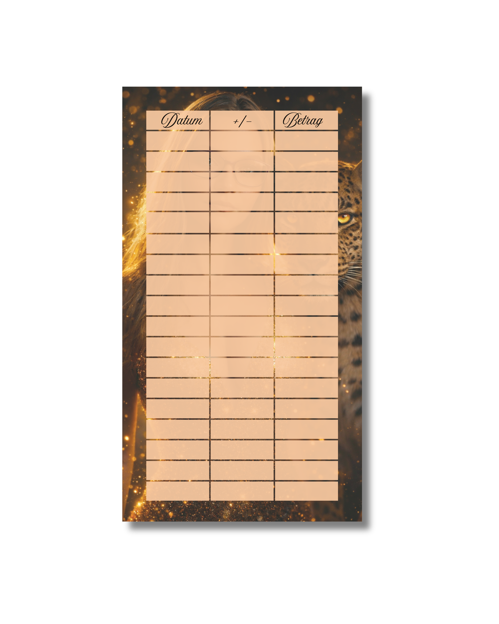 Einheftchallenge "Golden Glow"
