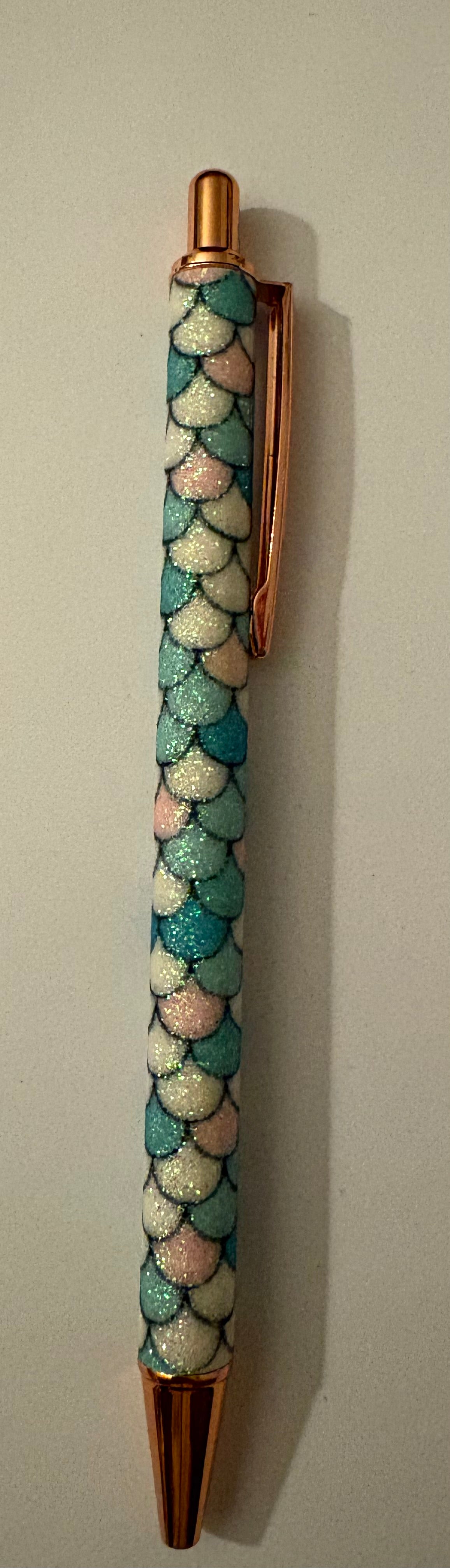 Glitzer Kugelschreiber