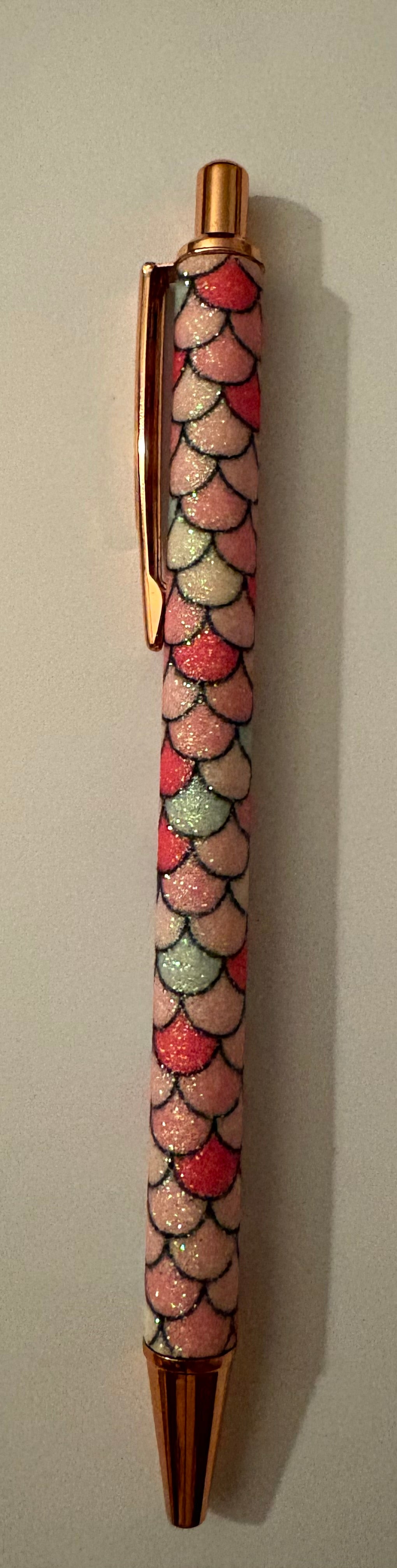 Glitzer Kugelschreiber